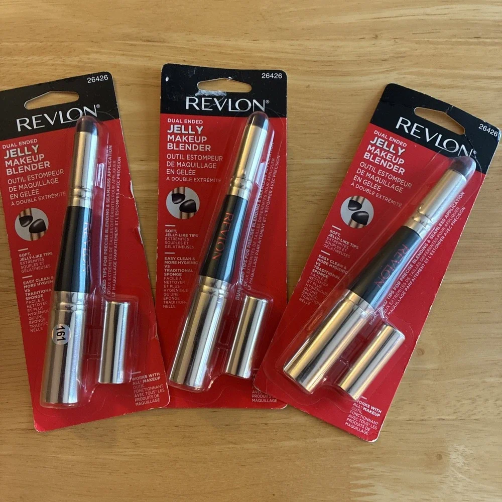 Revlon Dual Ended Jelly Makeup Blender x 3 NIP
